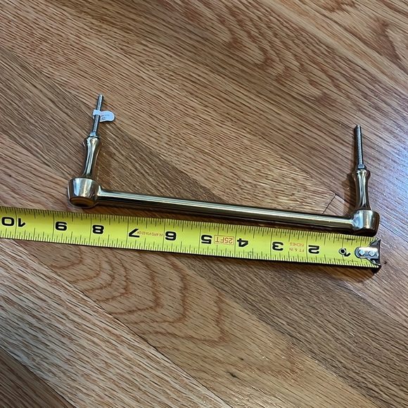 Anthropologie Hammered Brass Handle Extra Large NIB - Picture 8 of 13